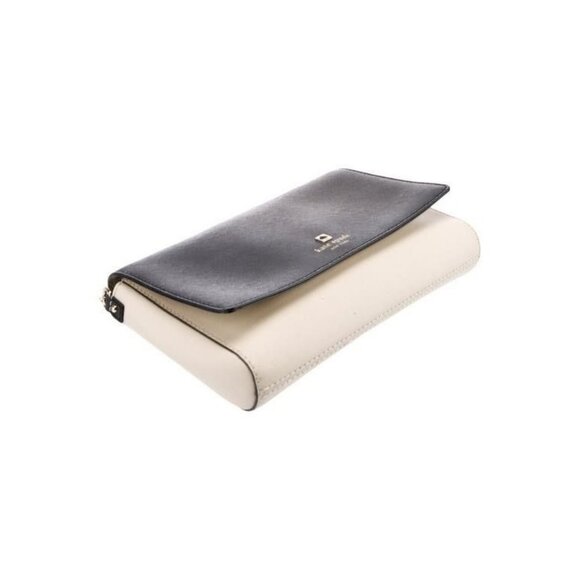 Kate Spade New York Black & Cream Crossbody Bag With Chain Strap - Picture 4 of 5